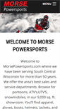 Mobile Screenshot of morsepowersports.com